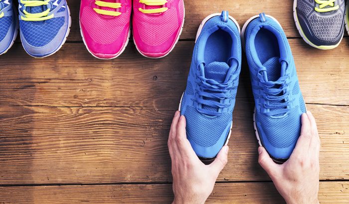 Choosing the right shoes for walking